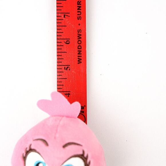 Burger King Angry Birds "Stella" Plush Kids Pink 4 Inch Stuffed Animal Toy 2020 - Picture 4 of 5